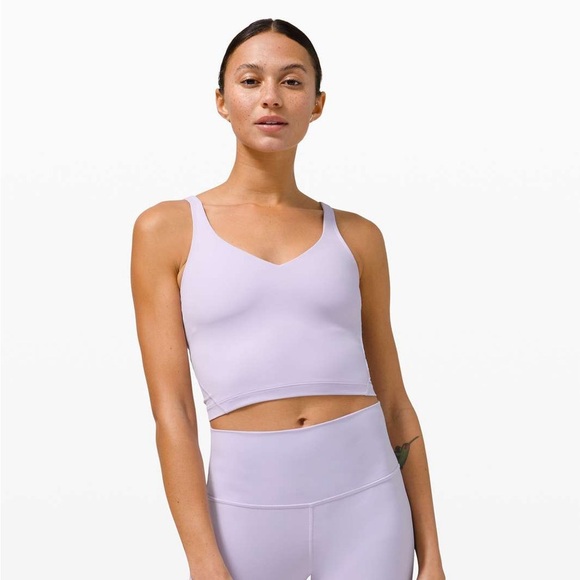 Lululemon| ‘Align’ Lavender Dew Crop Tank Top (2) - Picture 2 of 6